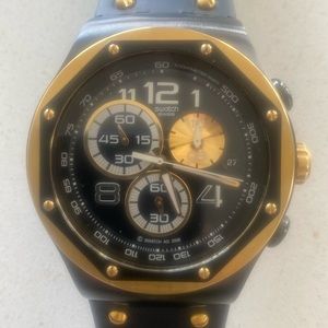 Vintage Men's Swatch Irony Chronograph Watch